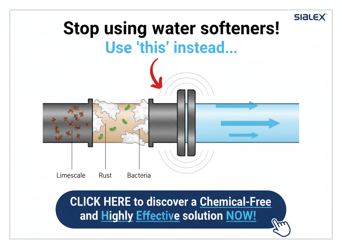 stop-water-softeners-sialex-ring-solution Stop using water softeners - Sialex Ring chemical-free solution